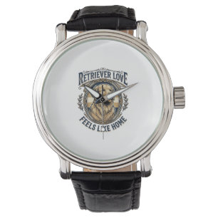 Golden Retriever Home Comfort Vintage Engraving Do Watch