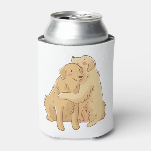 Golden Retriever hug    Can Cooler