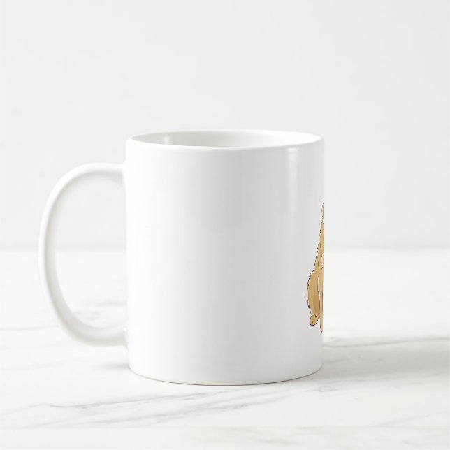 Golden Retriever hug    Coffee Mug (Left)