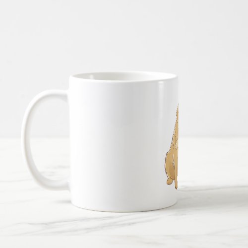 Golden Retriever hug    Coffee Mug