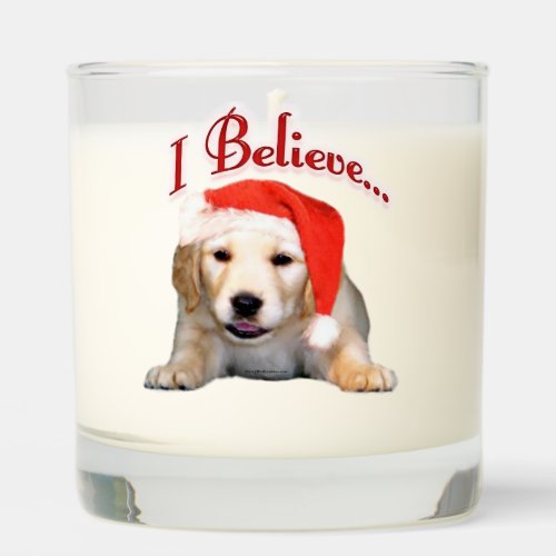 Golden Retriever I Believe Scented Candle