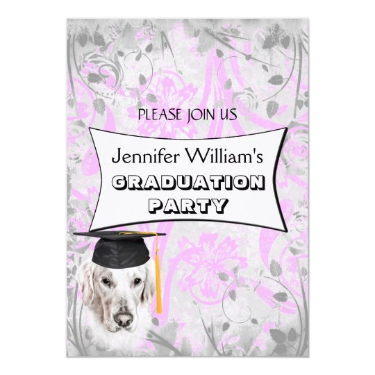Golden Retriever Invitation template