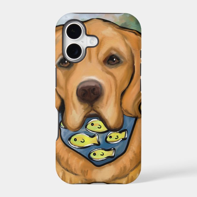Golden Retriever Iphone Case (Back)