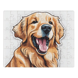 Golden Retriever Jigsaw Puzzle