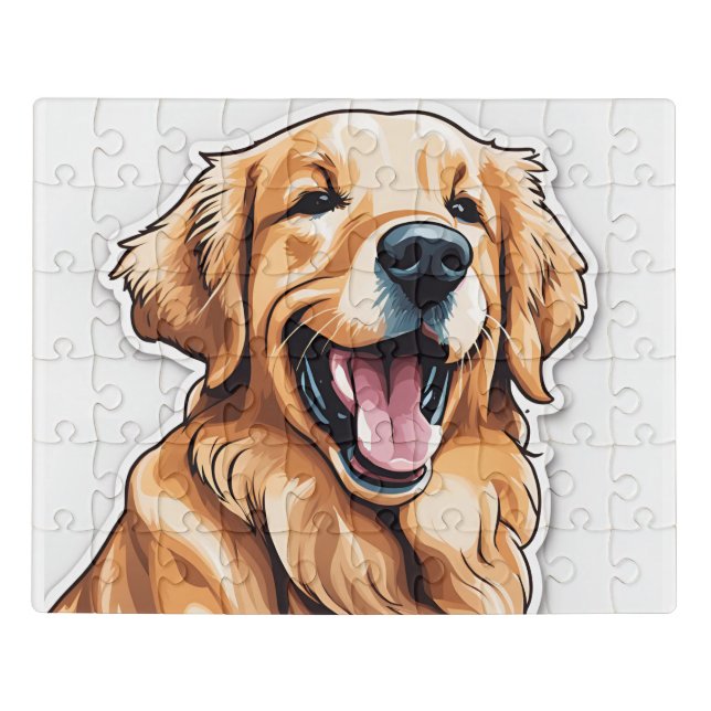 Golden Retriever  Jigsaw Puzzle (Puzzle Horizontal)