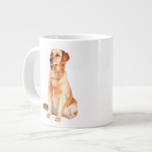 Golden Retriever Jumbo Mug