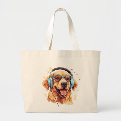 Golden Retriever Jumbo Tote