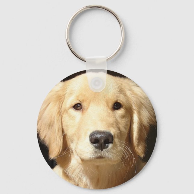 Golden Retriever Keychain (Front)