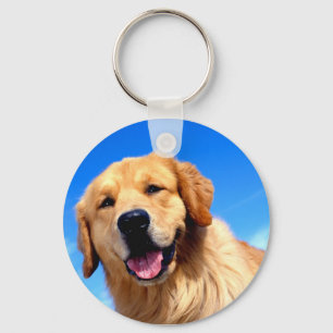Golden Retriever Keychain