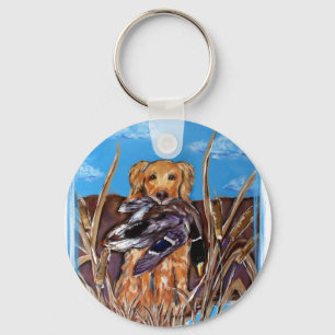 GOLDEN RETRIEVER KEYCHAIN