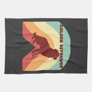 Golden Retriever Kitchen Towel