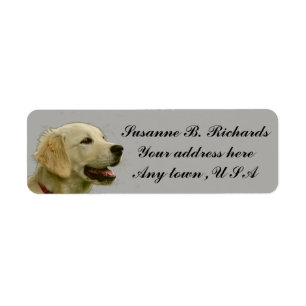 Golden Retriever Label