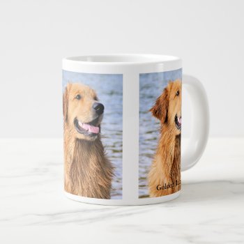 Golden Retriever Large Coffee Mug by artinphotography at Zazzle