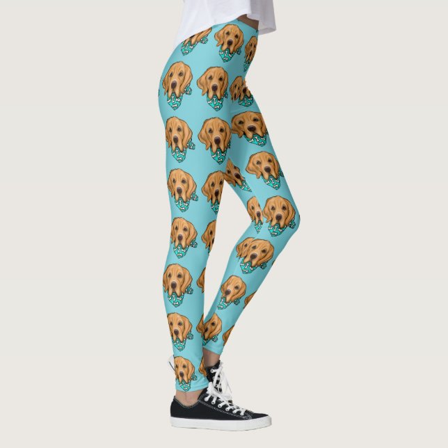 Golden Retriever Leggings (Right)