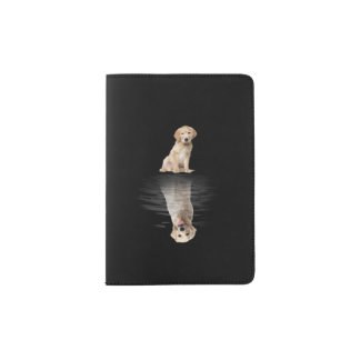 Golden Retriever Life Cute Love Golden Retriever Passport Holder