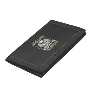 Golden Retriever Life Is Better Dog Tri-fold Wallet