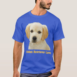 Golden Retriever Love Puppy Favorite  T-Shirt