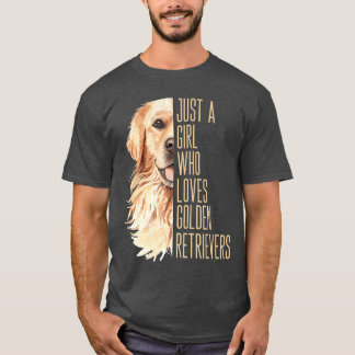 Golden Retriever Lover Design for Dog Enthusiasts  T-Shirt