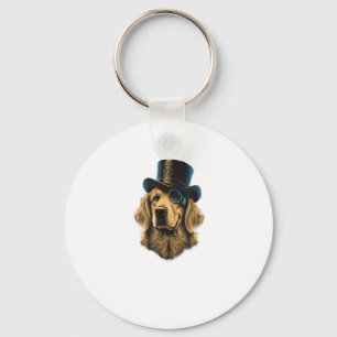 Golden Retriever Lover Dog Golden Retrievers Top H Keychain