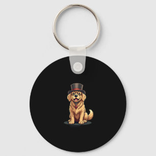 Golden Retriever Lover Dog Golden Retrievers Top H Keychain