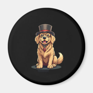 Golden Retriever Lover Dog Golden Retrievers Top H Magnet