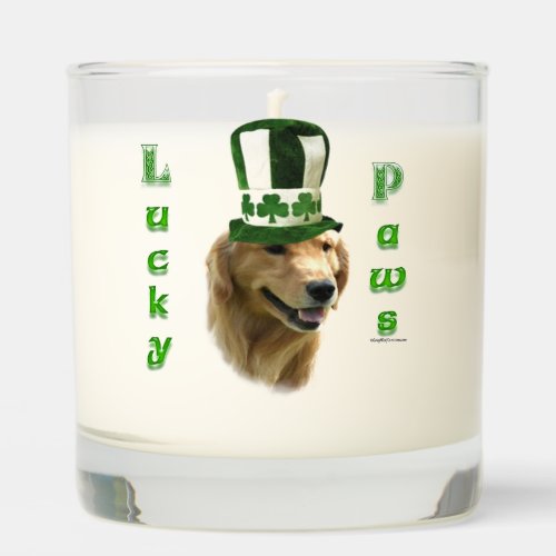 Golden Retriever Lucky Paws Scented Candle