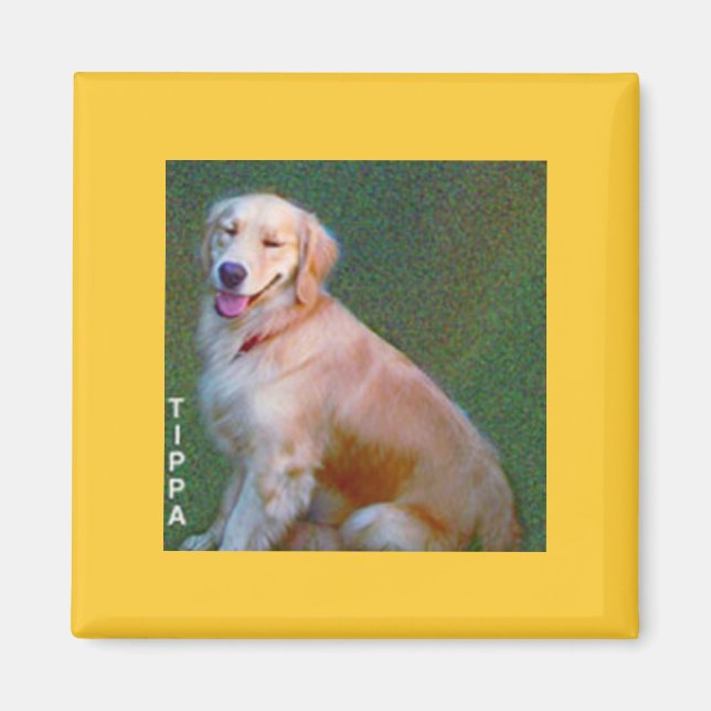 Golden Retriever Magnet (Front)