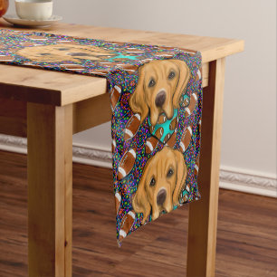 Golden Retriever Medium Table Runner