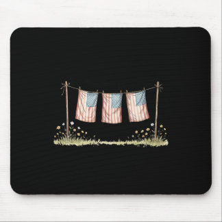 Golden Retriever merica Shirt Patriotic Puppy 4th Mouse Pad
