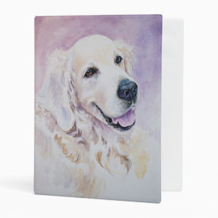 Golden retriever mini binder
