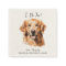 Golden Retriever Modern Dog Wedding Cocktail