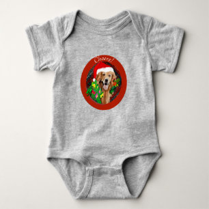 Golden Retriever Mom Cute Dog Breed Baby Bodysuit