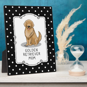 Golden Retriever Mom — Cute Dog Mom Plaque