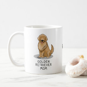 Golden Retriever Mom - Dog Mom Coffee Mug
