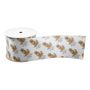 Golden Retriever Mom - Dog Mom Satin Ribbon