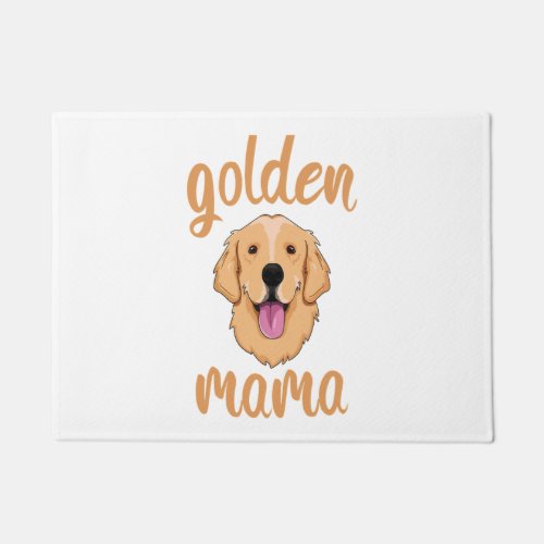 Golden Retriever Mom  Doormat