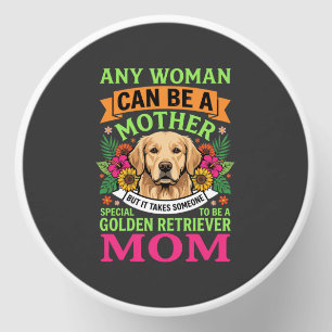 Golden Retriever Mom Floral Dog Lover Mini Candle Favors