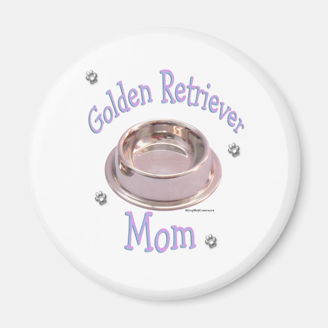 Golden Retriever Mom - Magnet (Front)