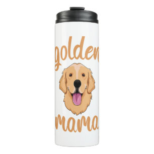 Golden Retriever Mom Thermal Tumbler