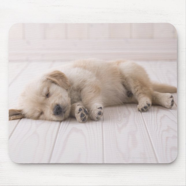 Golden Retriever Mouse Pad (Front)