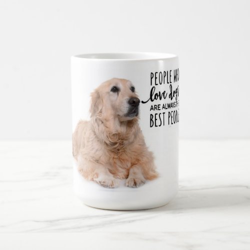 Golden Retriever Mug Dog People Are The Best