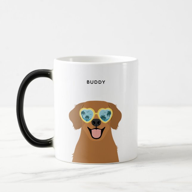 Golden Retriever Mugs (Left)