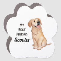 Golden Retriever My Best Friend Custom Name