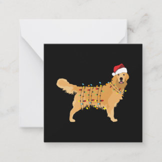 Golden Retriever Note Card