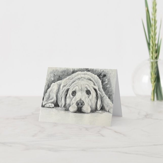 Golden Retriever Note Cards (Front)