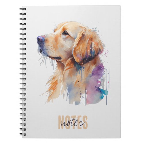 Golden Retriever Notebook