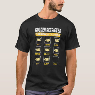 Golden Retriever Obedience Training Dog Guide To T T-Shirt