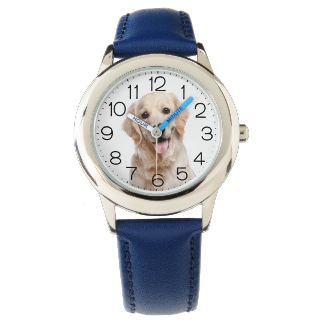 Golden Retriever On White Watch (Front)