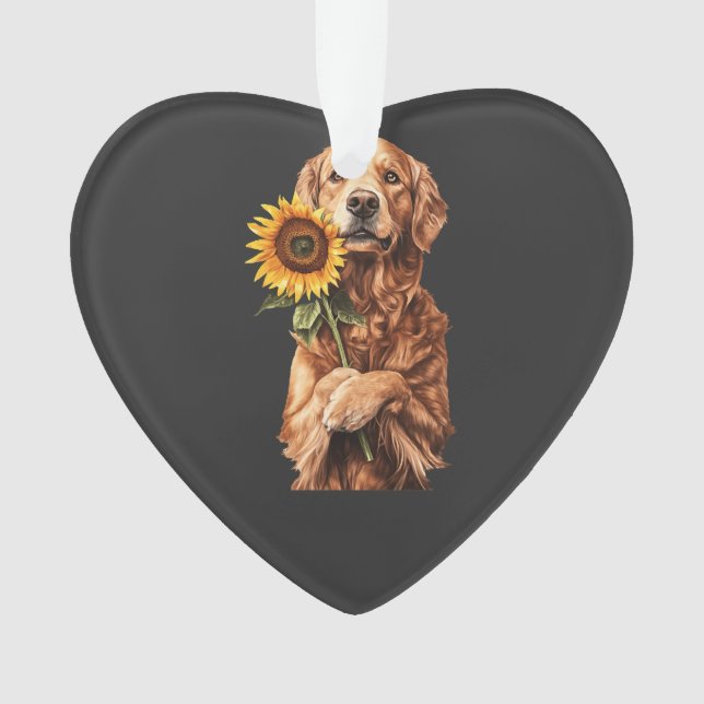 Golden Retriever    Ornament (Front)