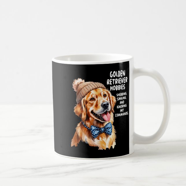 Golden Retriever Outfit Idea For Women &amp; Retri Coffee Mug (Right)
